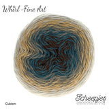 Scheepjes Whirl Fine Art Merino yarn cubism