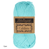 Scheepjes Cahlista Cotton yarn cyan