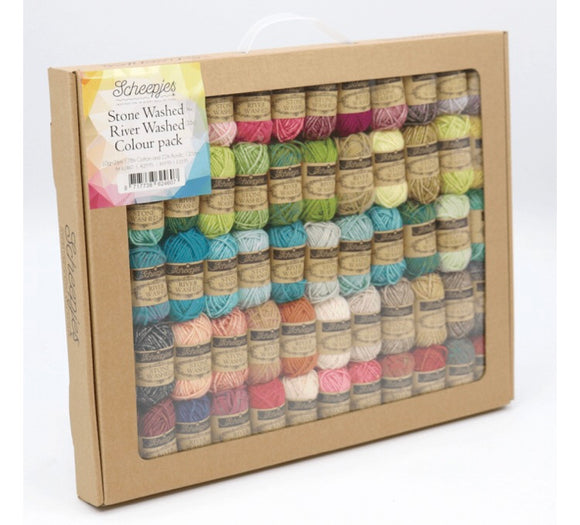 Scheepjes Stone Washed River Washed Colour Pack