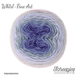 Scheepjes Whirl Fine Art Merino yarn impressionism