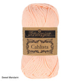 Scheepjes Cahlista Cotton yarn sweet mandarin