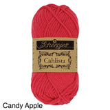 Scheepjes Cahlista Cotton yarn candy apple