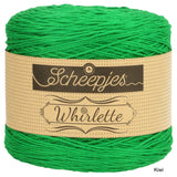Scheepjes Whirlette cotton acrylic yarn kiwi