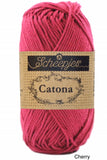 Cherry Catona Scheepjes Mercerized Cotton