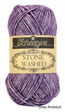 deep amethyst Scheepjes Stone Washed