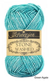 green agate Scheepjes Stone Washed