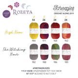 Scheepjes Official CAL 2019 Rozeta Luxury Kit